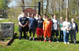 Sun Valley Football and residents at Lewis H. Fisher Memorial Park