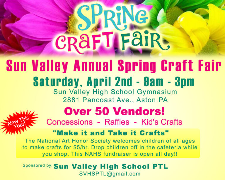 Sun Valley Craft Fair to Sun Valley PTL | Official Aston Township Website