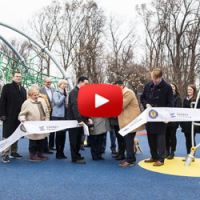 Smiles in the Playground Ribbon Cutting